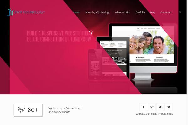 Site using GS Portfolio plugin