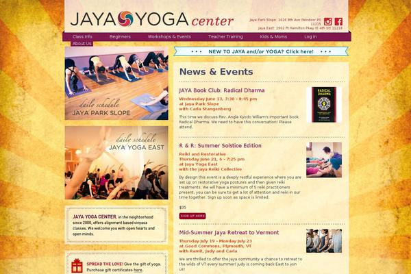 jayayogacenter.com site used Jaya