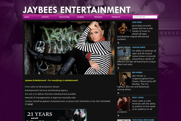 jaybees.com.au site used Styled