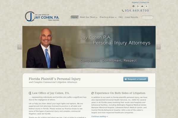 jaycohenlaw.com site used Skeu