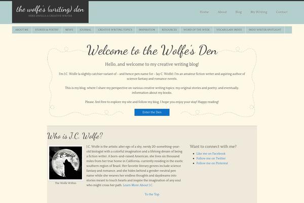 Divi Child theme site design template sample