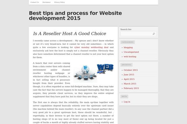 Comet theme site design template sample