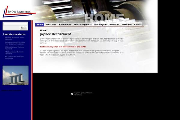 Twentyten-child theme site design template sample