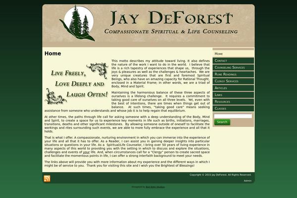 jaydeforest.com site used Deforest