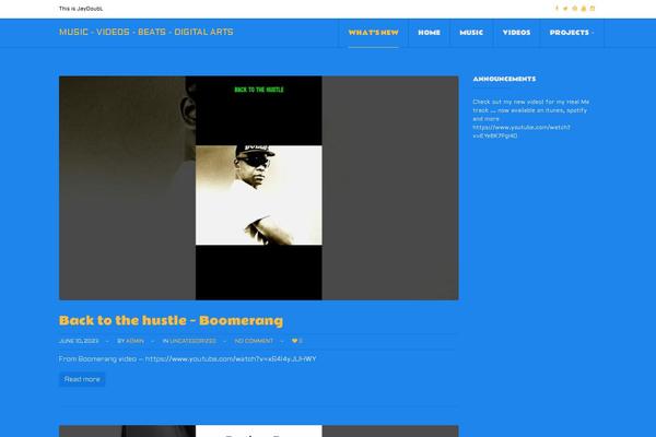 Ammo theme site design template sample