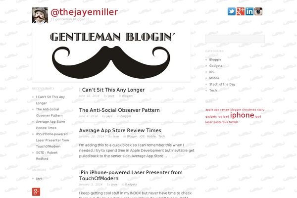 Site using Easy WordPress Parallax Slider plugin