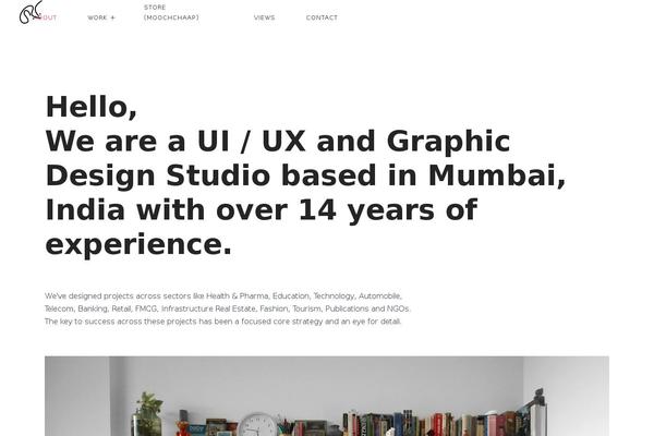 PILE theme site design template sample