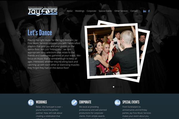 Invicta theme site design template sample