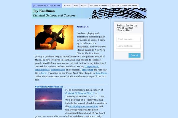 Site using Chimpy plugin