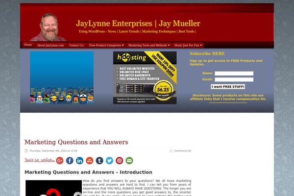 Flexibility3 theme site design template sample