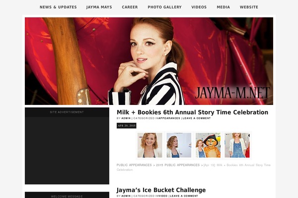 Two theme site design template sample