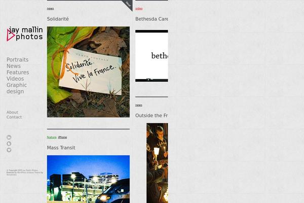 jaymallinphotos.com site used Gridone