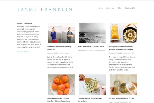 Classica theme site design template sample