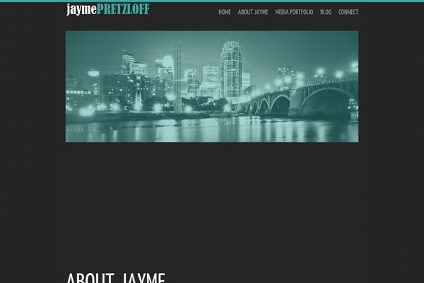 Zig Zag theme site design template sample
