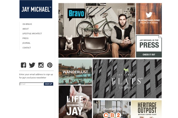 jaymichael.co site used Horizontalgridres