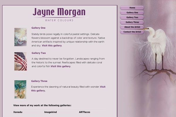 jaynemorganart.com site used Morgan