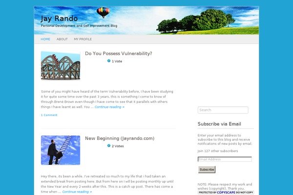 Fresh & Clean theme site design template sample