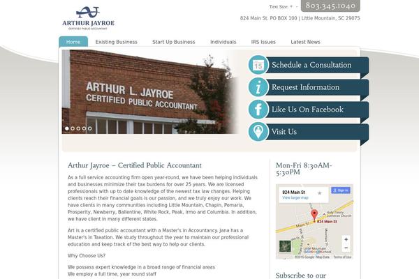 jayroecpa.com site used Ellen-mae