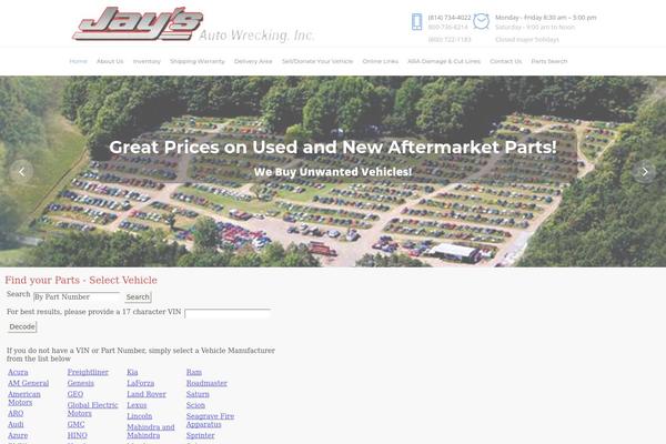 Site using WP Image Zoooom plugin