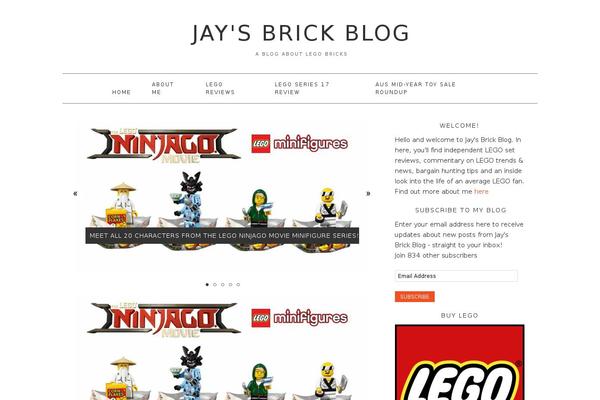 jaysbrickblog.com site used Foodie