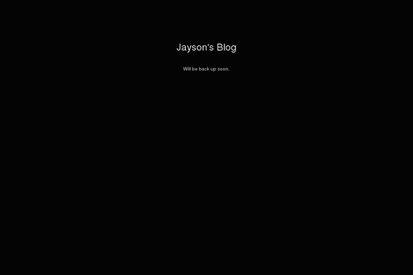 jaysonberryhill.com site used Read-v4-0