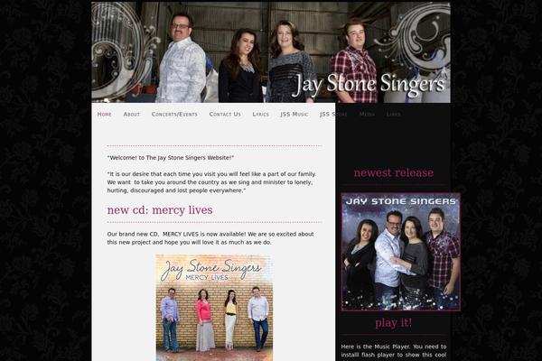 Site using Flash MP3 Player plugin
