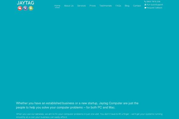 Site using Conversion Optimization by 40Nuggets plugin
