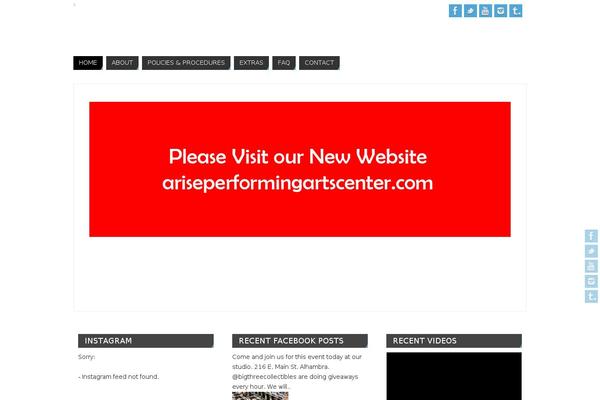 Site using WP Image Slider With Lightbox plugin