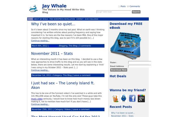 Atahualpa theme site design template sample