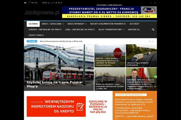 NewsMag theme site design template sample
