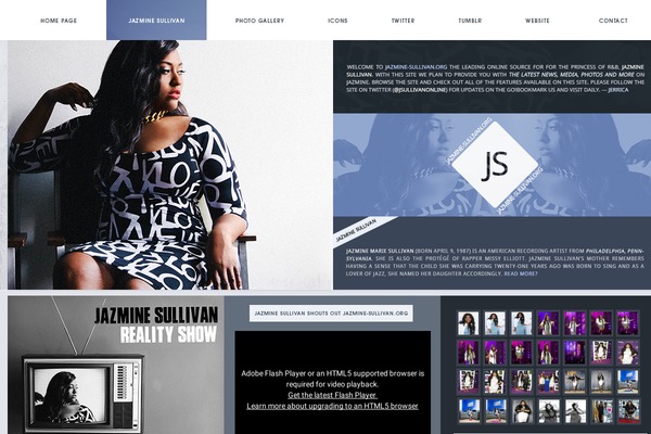 Sharp theme site design template sample