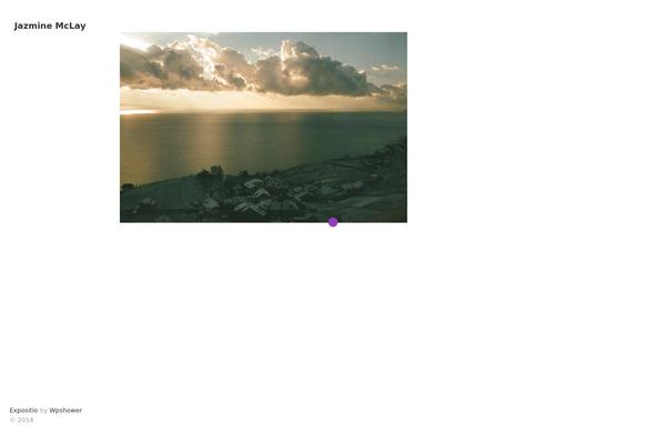 Expositio theme site design template sample