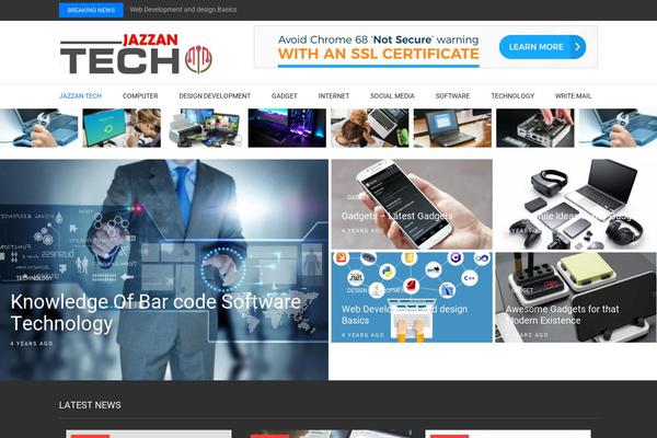 jazzan-tech.com site used Numinous