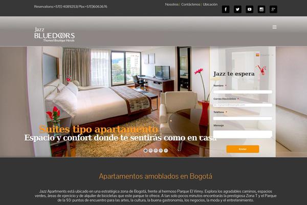 Site using Flatfolio plugin