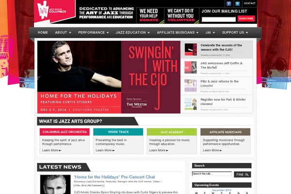 jazzartsgroup.org site used Arthemia