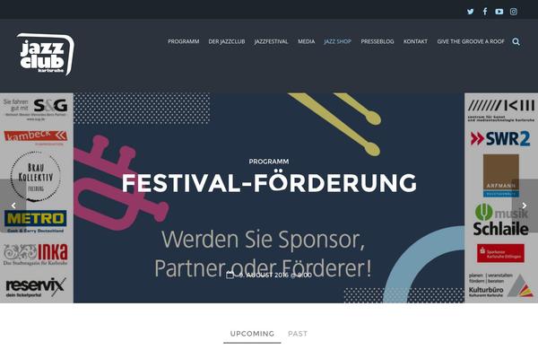 Event theme site design template sample