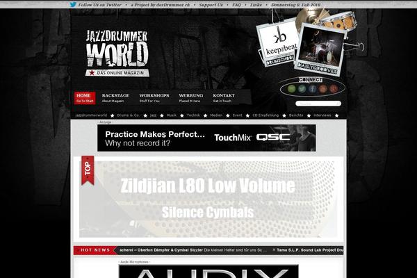 Zeen-child theme site design template sample