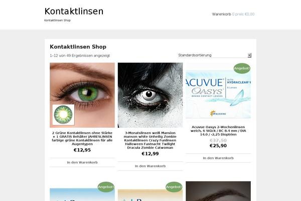 Eco Gray theme site design template sample