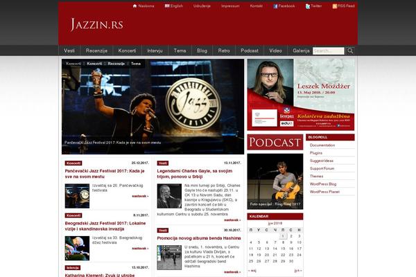 Site using Vslider plugin