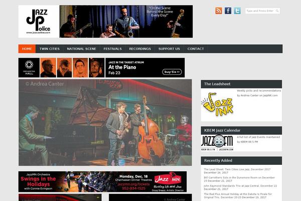 News-portal-pro theme site design template sample