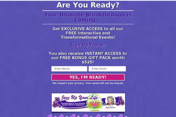 jazzupyourlifewithjudy.com site used Sydney