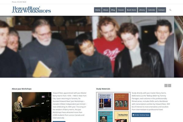 Site using Wp-cjmusic plugin