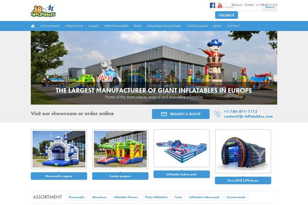 jb-inflatables.com site used Jb-responsive