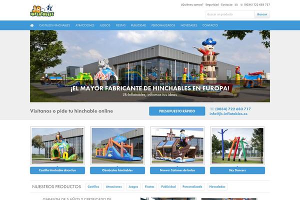 jb-inflatables.es site used Jb-responsive