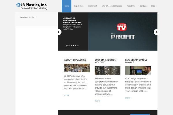 jb-plastics.com site used Executive Pro Theme