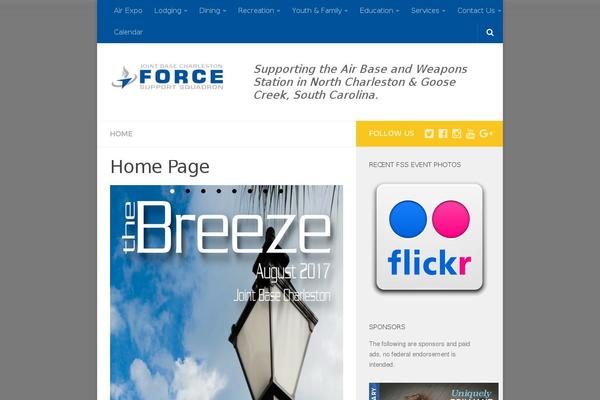 Site using Slider plugin