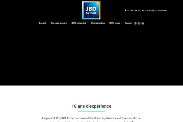 Wpserveur theme site design template sample