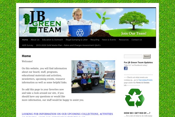 Twentyten-child theme site design template sample