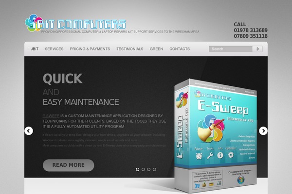 Theme1591 theme site design template sample