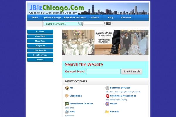 Directorypress theme site design template sample